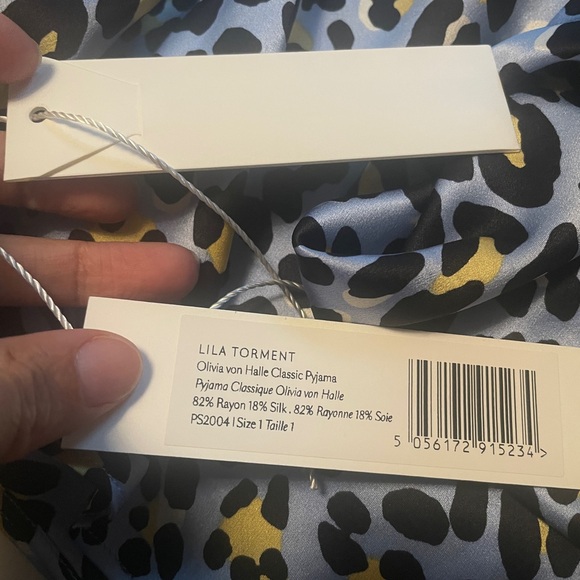 OLIVIA VON HALLE SILK BIAS SKIRT S SIZE 1 - Picture 6 of 9